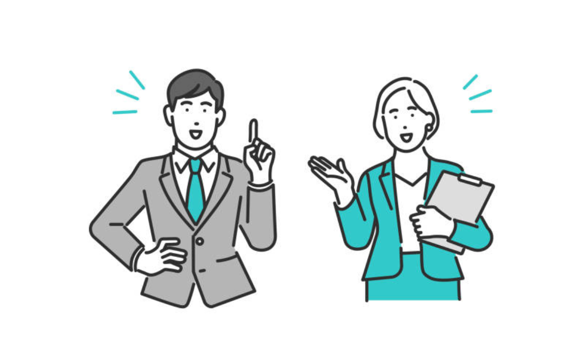 近隣住民の方への説明会 イラスト